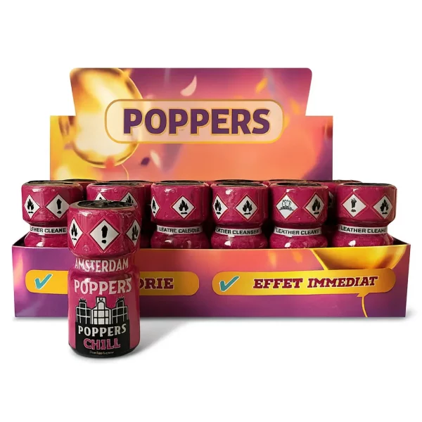 Poppers Amsterdam Rose Chill  - Propyle 10 ml – Image 2