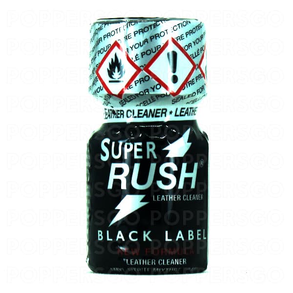 poppers super rush black label 10 ml amyl propyl