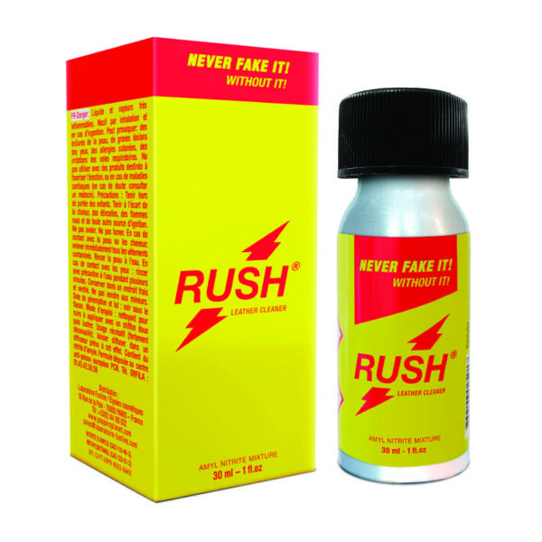Poppers Rush Pocket Never Fake It - Amyl Flacon Aluminium 30 ml Unité