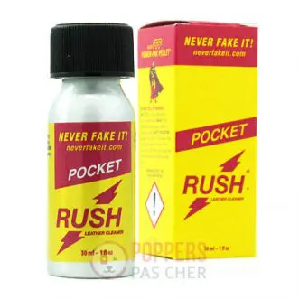 acheter en ligne poppers rush grand format pocket 30 ml nitrite amyl