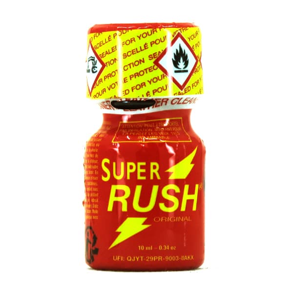 poppers super rush red version rouge amyl