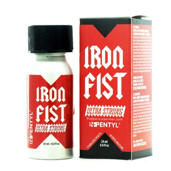 poppers iron fist pentyle ultra strong rouge
