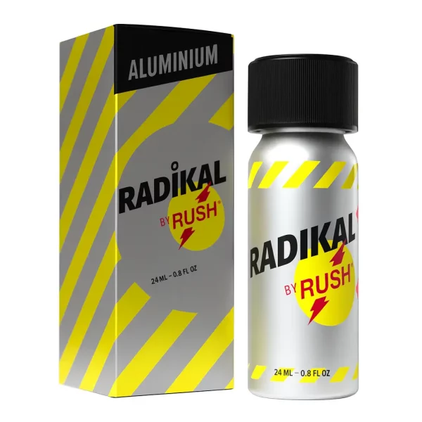 Poppers Radikal Rush Pentyle Aluminium 30 ml