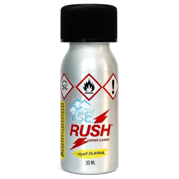 Poppers Rush Ice Rush Menthe Glacial - Amyl Flacon Aluminium 30 ml Unité