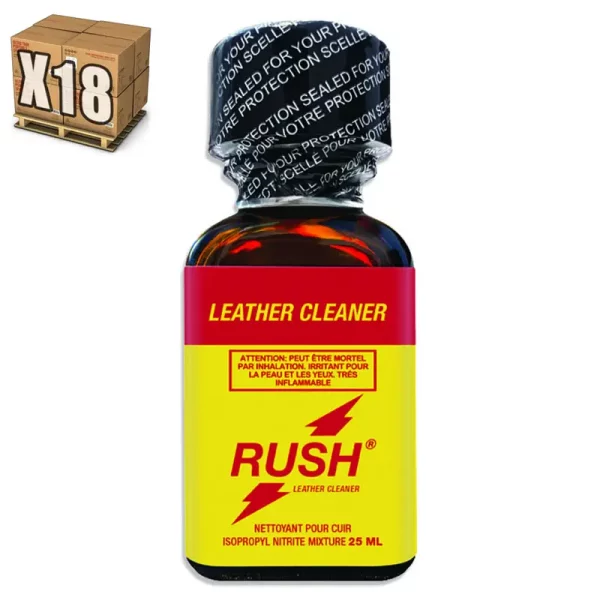 Poppers Rush Original 25 ml - Propyle 18 Unités